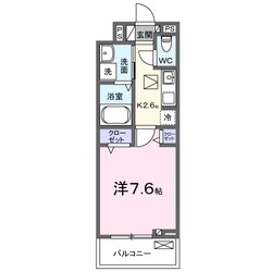 エスペランサ別府の物件間取画像